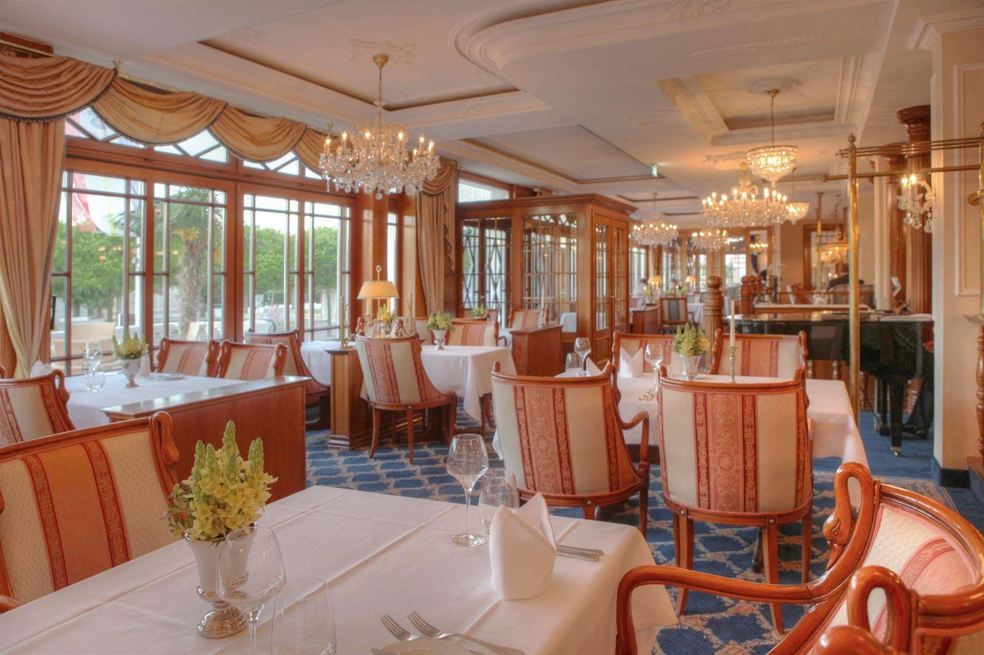 Seetelhotel Ahlbecker Hof Heringsdorf Dış mekan fotoğraf The restaurant