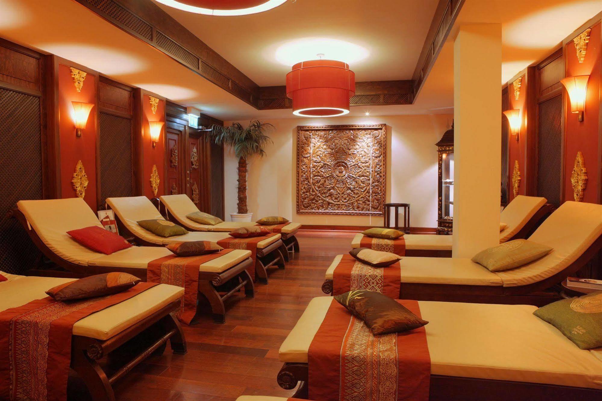 Seetelhotel Ahlbecker Hof Heringsdorf Dış mekan fotoğraf A relaxation room at a spa